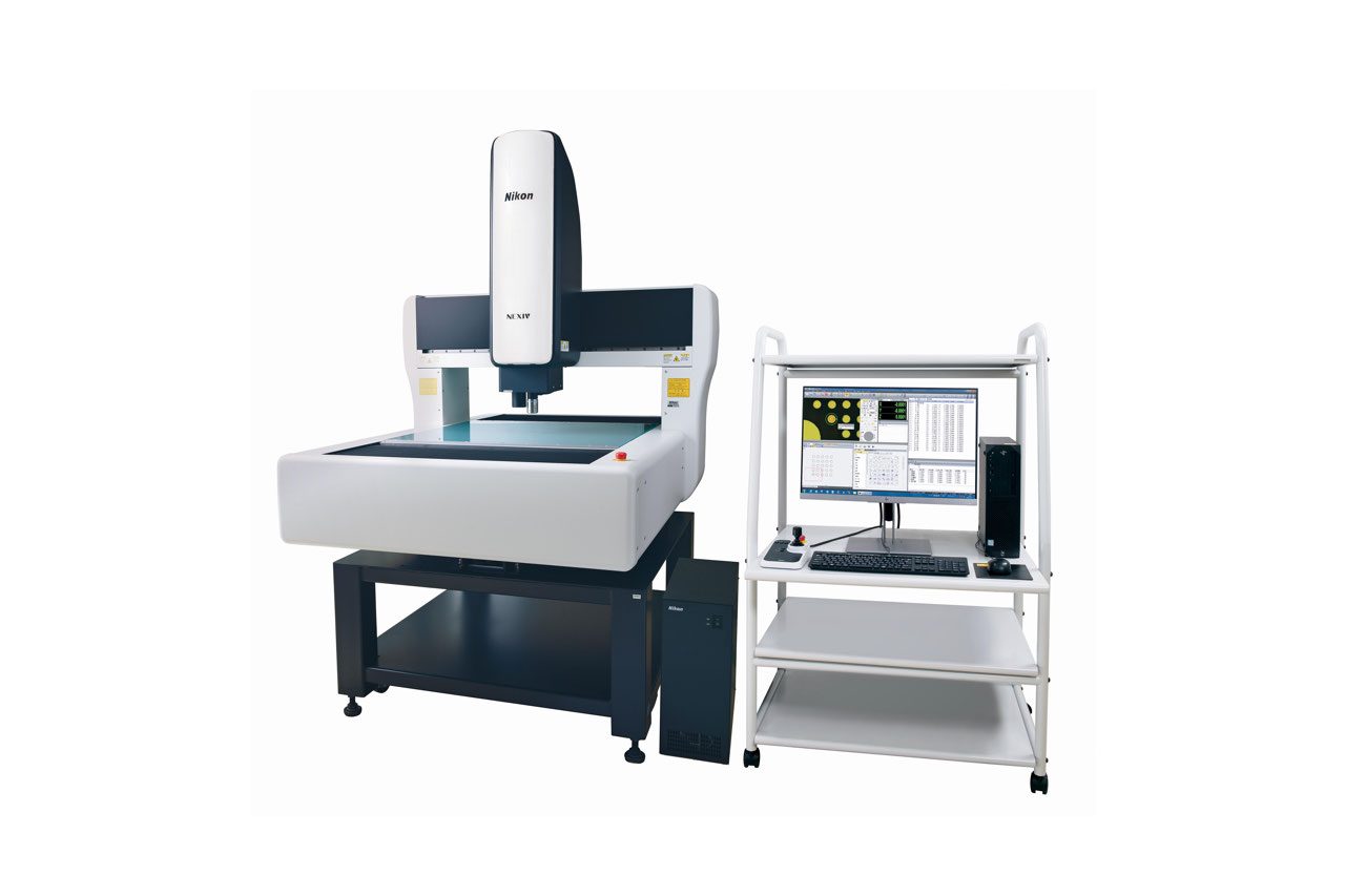 Nikon Metrology has completed its series of NEXIV VMZ-S video measuring machines with the introduction of two larger models. Pictured is the largest capacity machine, the VMZ-S6555, with a 650 x 550 x 200 mm measuring volume.