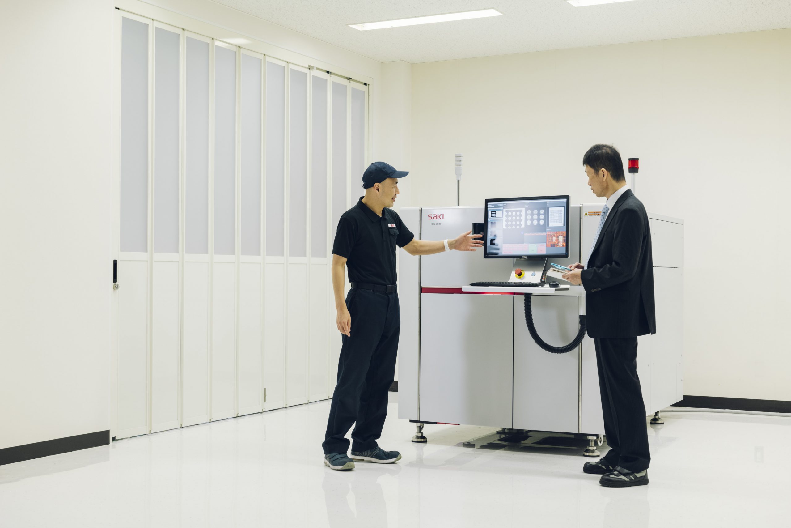 New customer demo-room for pre-acceptance check of inspection equipment enhances Saki’s after-sales service at the Nara factory, Japan