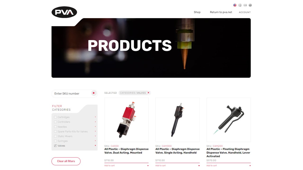 PVA Launches New eShop
