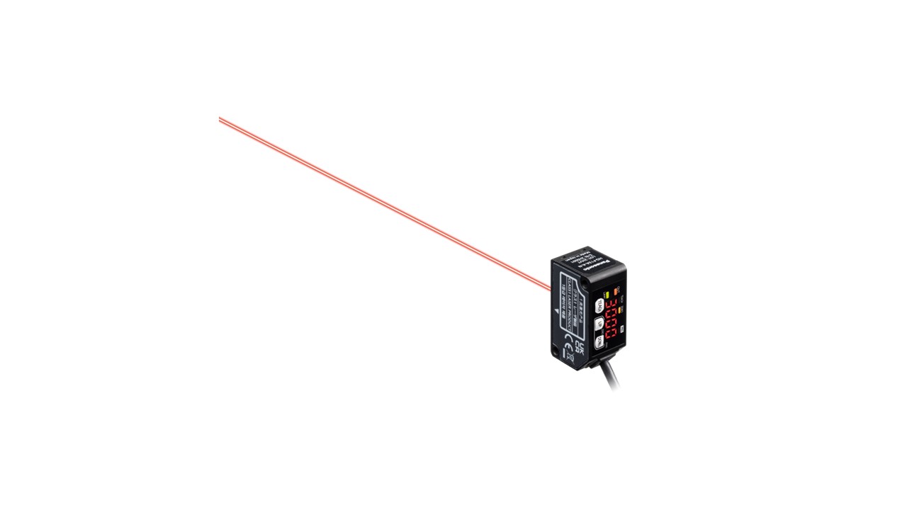 Pinpoint detection with the HG-F laser distance sensor from Panasonic Industry