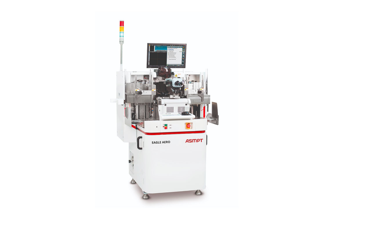 The Eagle AERO high-end wire bonder for the highest pin densities has intelligent monitoring and quality assurance in real time.