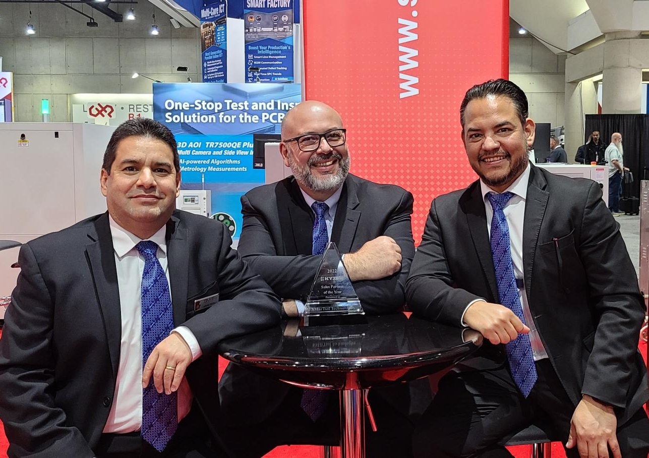Left to right: Jaime Perez, Ivan Romo, Juan Luis Tarin