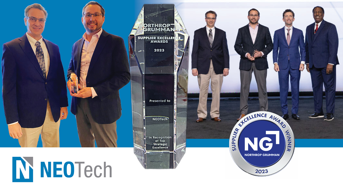 NEOTech Recognized by Northrop Grumman for Supplier Excellence