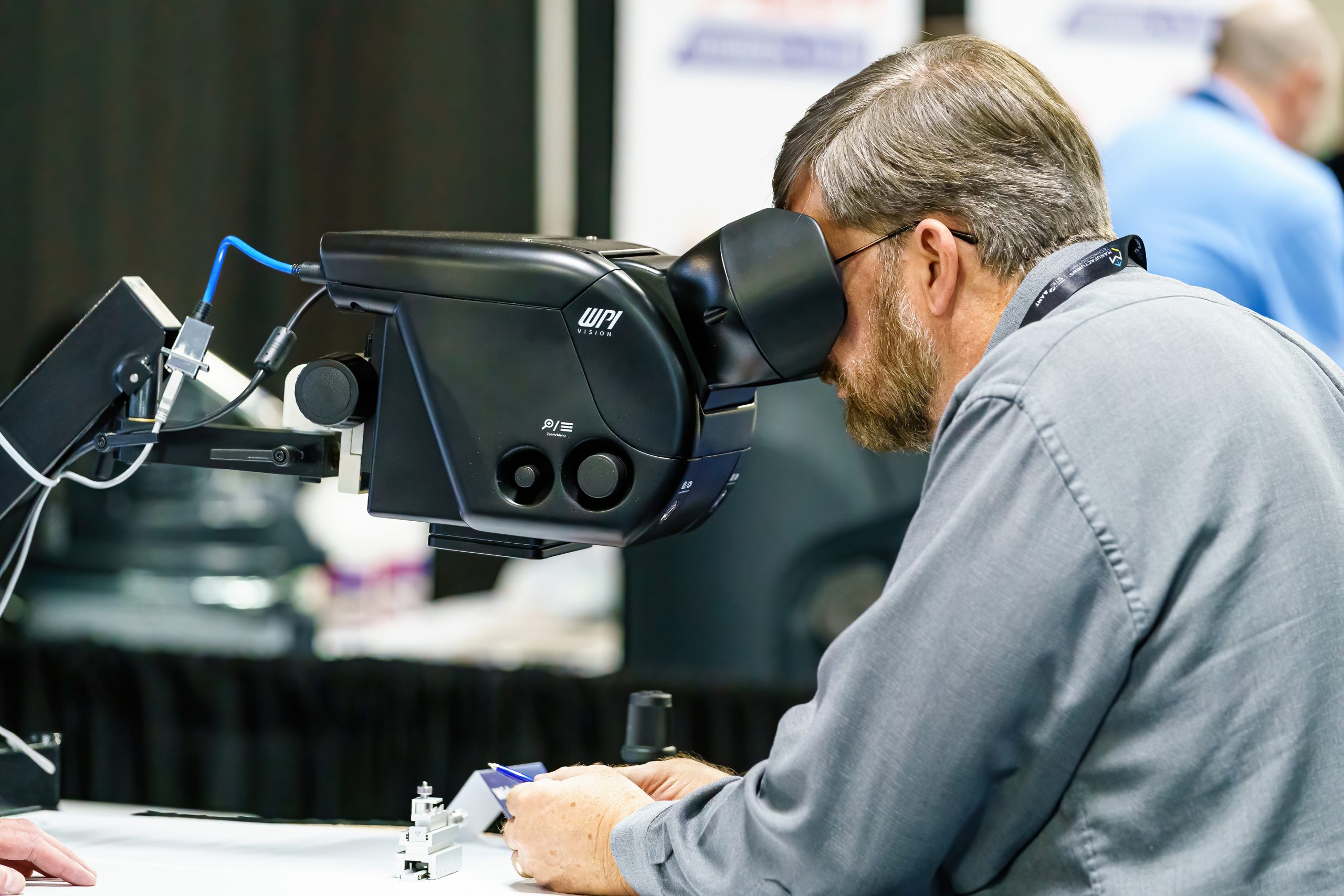 WPI Demos Enhanced Reality Microscope at SMTA Dallas