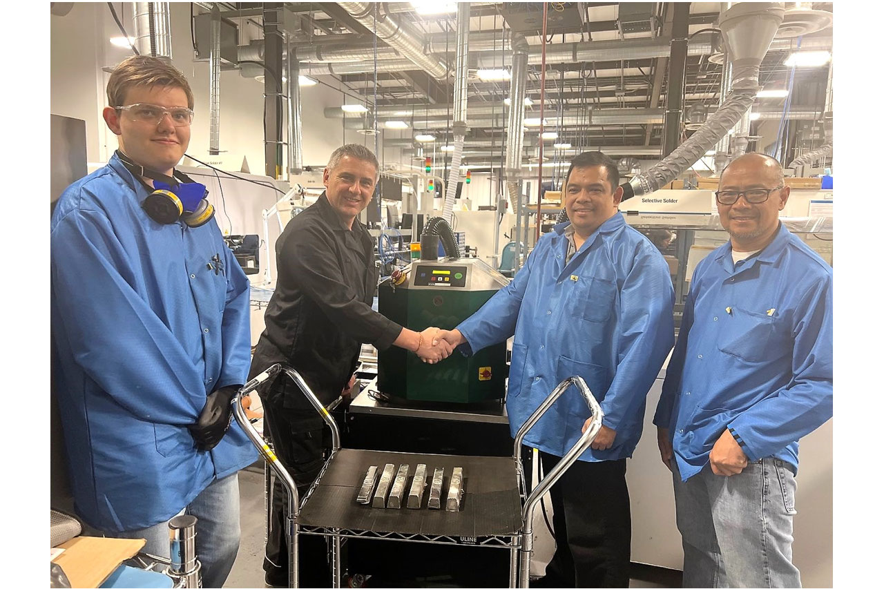 Price Electronics Invests in the EVS 500 Solder Recovery System