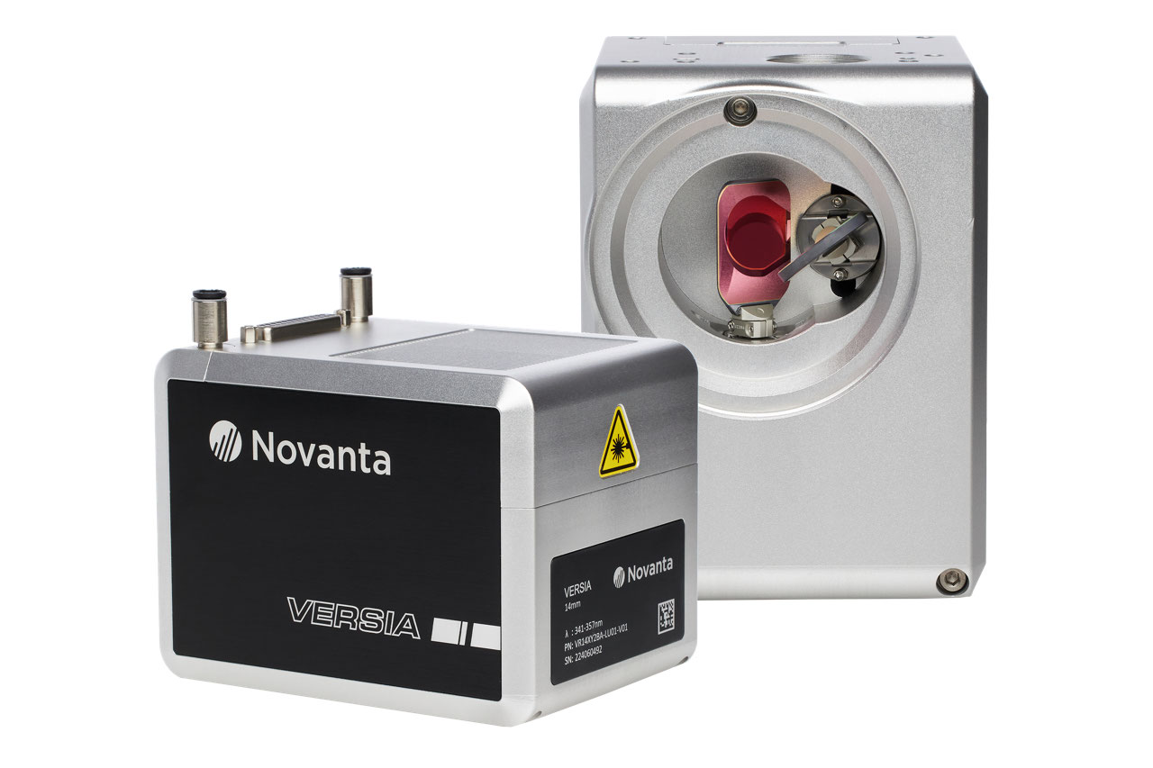 Novanta Launches New 2-Axis Scan Head, Versia