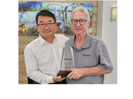 Don Dennison Honored as Best Performing Rep of the Year by Hanwha