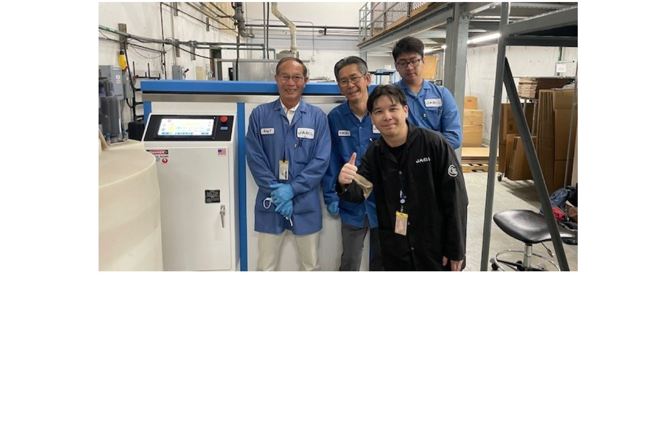 AAT Installs First Advanced X-40A 4.0 Stencil Cleaner at Jabil in San Jose