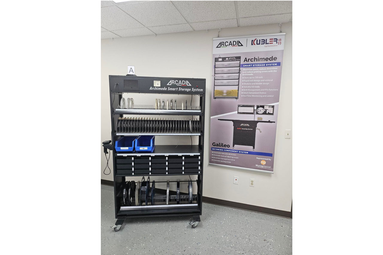 Kubler US to Showcase Arcadia Smart Storage Solutions at SMTA International with Murray Percival Co.