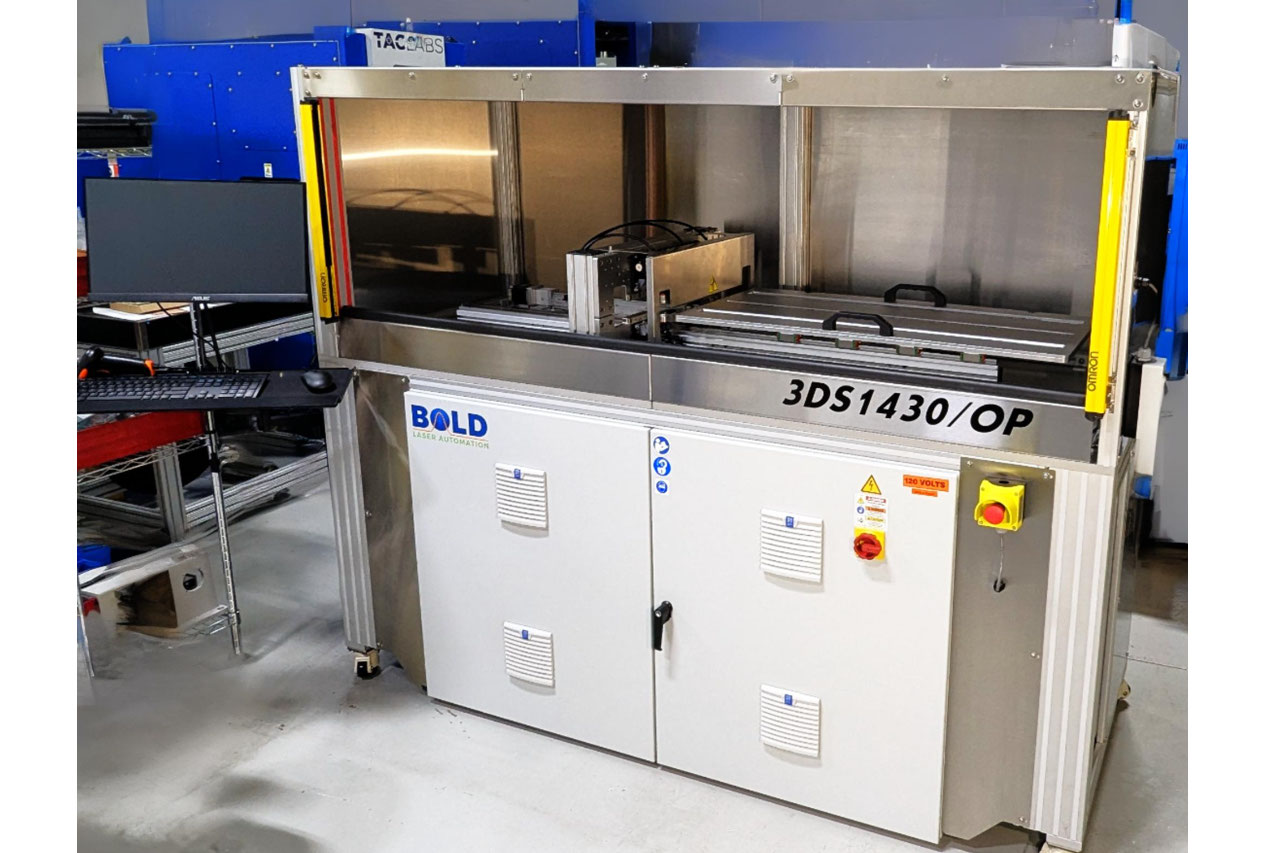 The Bold Laser Automation 3DS1430 Precision Thickness Measurement System