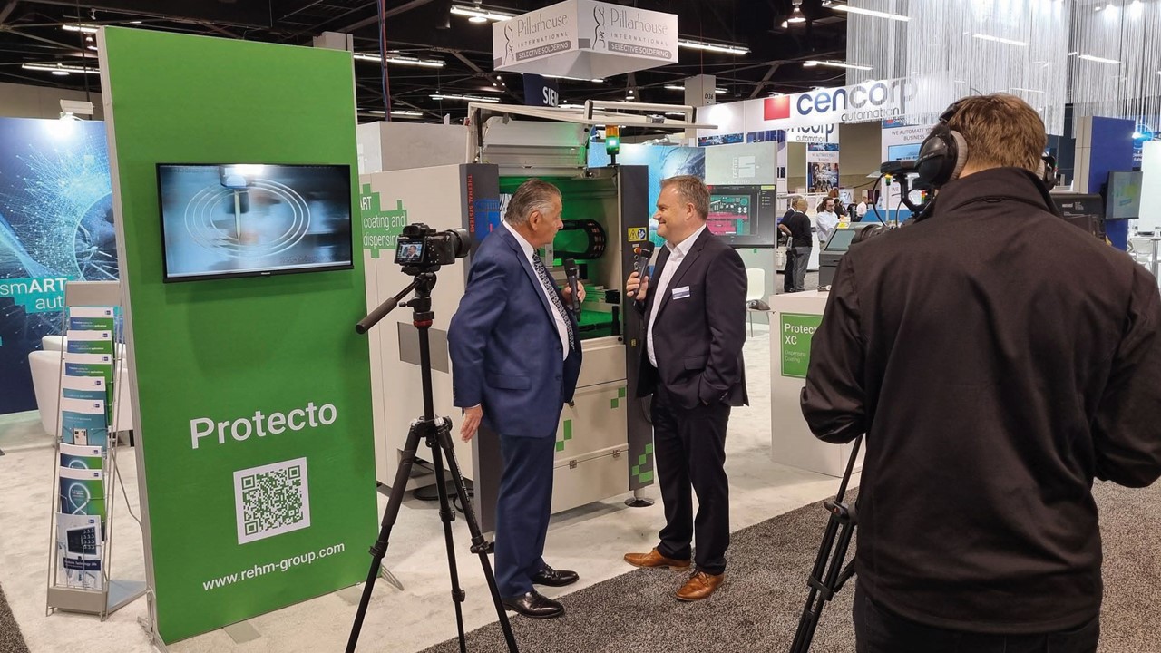 Rehm Thermal Systems: Future Technologies for Coating, Dispensing and Vapour Phase Soldering Live at IPC APEX EXPO 2025