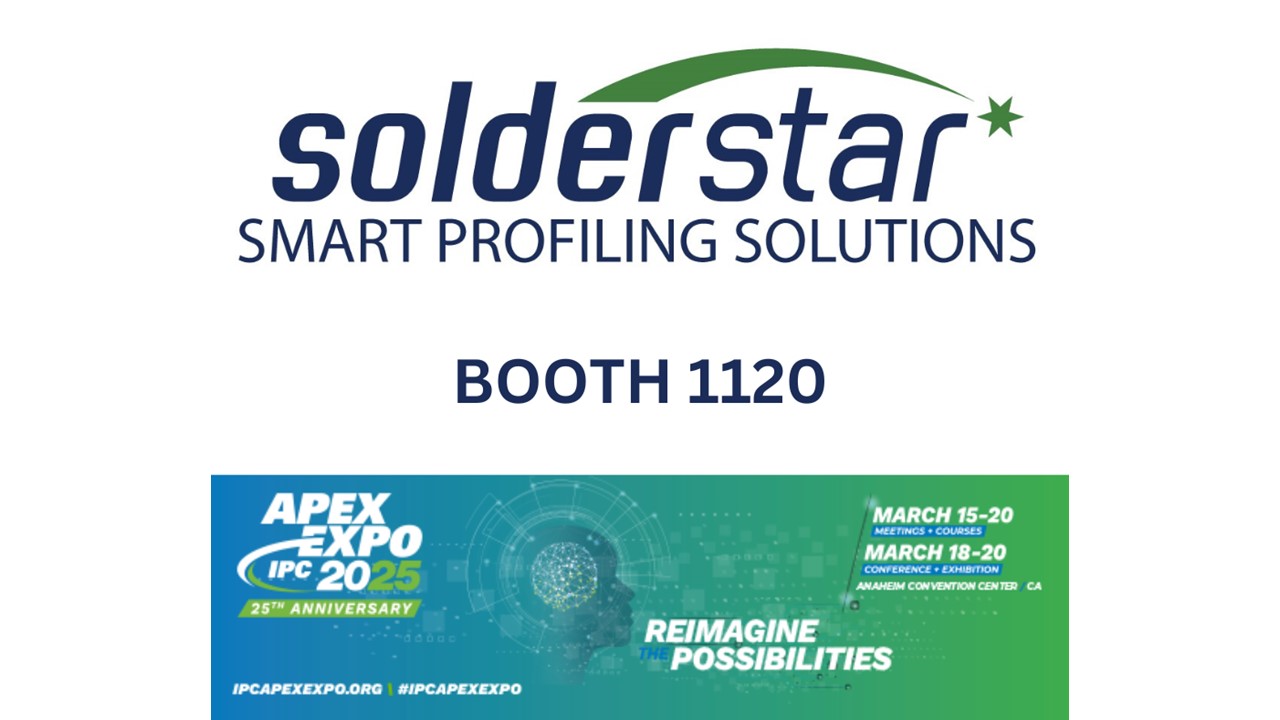 Solderstar to Present Advanced Profiling Solutions at  IPC APEX EXPO 2025