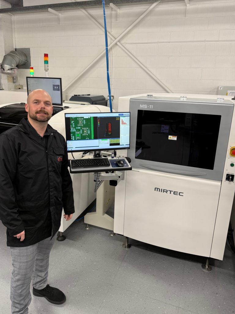 Electronic Technicians Ltd Invests in Cutting-Edge Inspection Technology with Purchase of MIRTEC MS-11e SPI and Two MV-6 OMNI AOI Systems