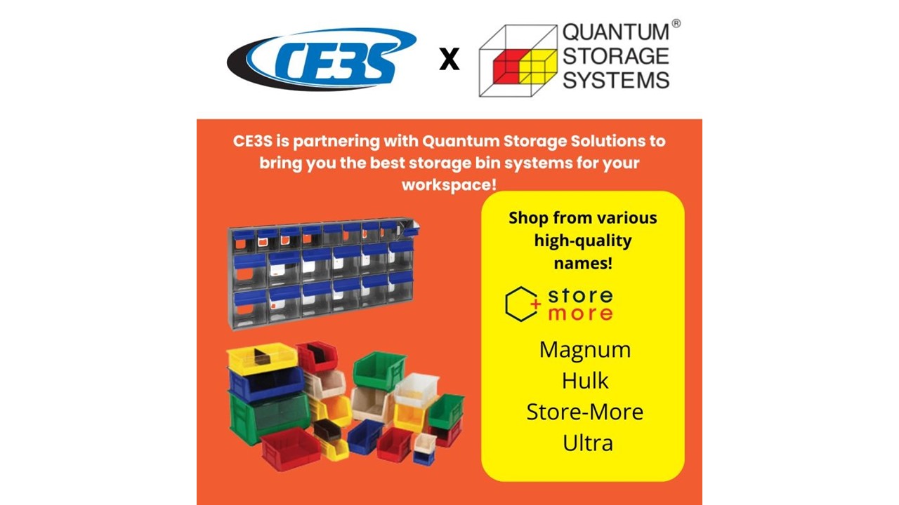 CE3S Partners with Quantum Storage Systems for Premier Warehouse Efficiency