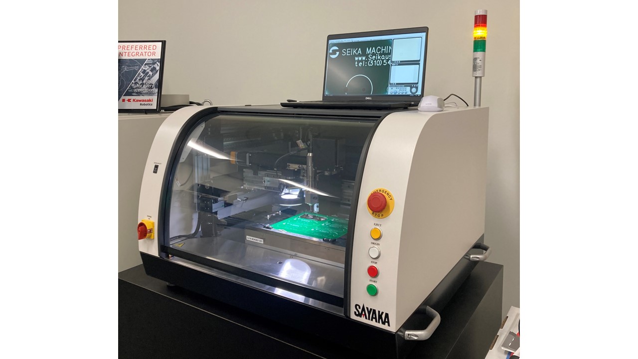 Seika Machinery to Demo Sayaka CT23S PCB Router at SMTA Dallas and Houston Expos Seika Machinery to Demo Sayaka CT23S PCB Router at SMTA Dallas and Houston Expos