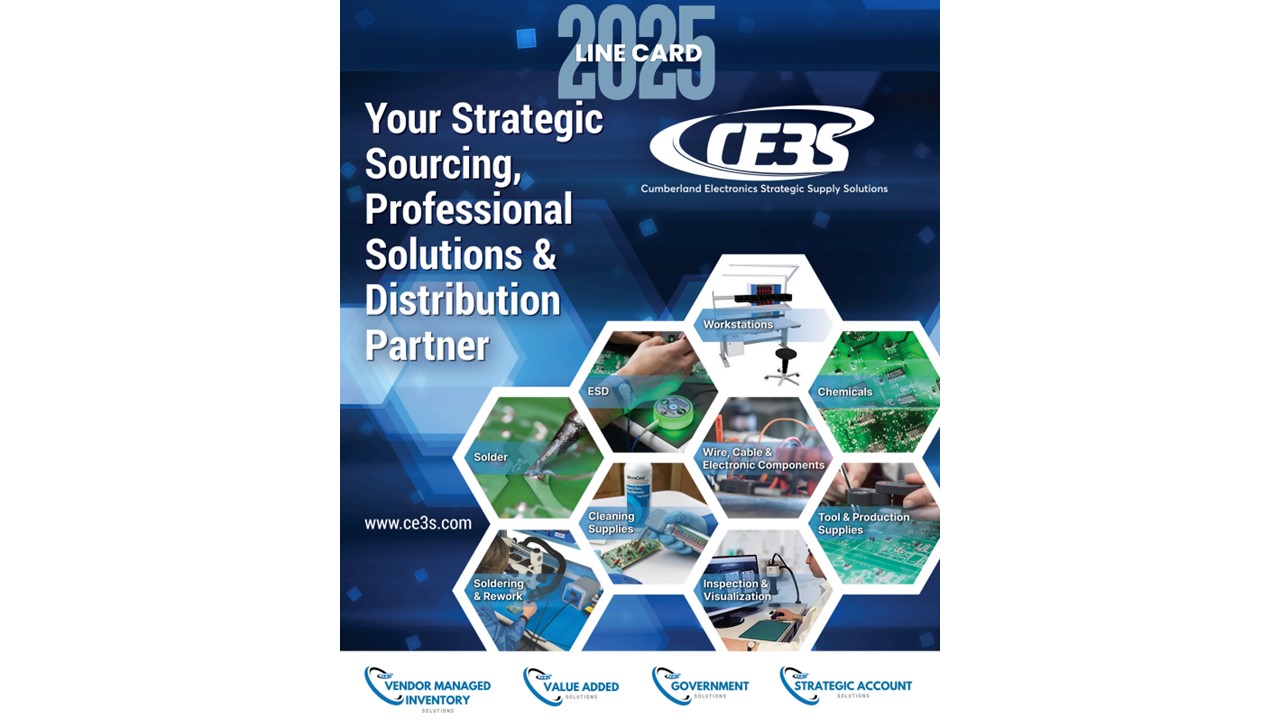 CE3S to Exhibit at SMTA Capital Chapter Expo on May 8 CE3S to Exhibit at SMTA Capital Chapter Expo on May 8