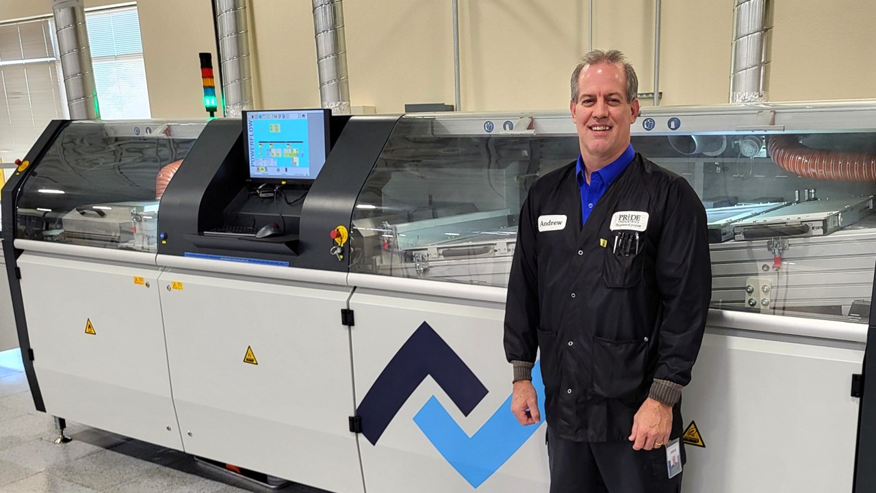 PRIDE Industries Invests in Kurtz Ersa POWERFLOW Wave Soldering System to Expand High-Reliability Electronics Manufacturing Capabilities