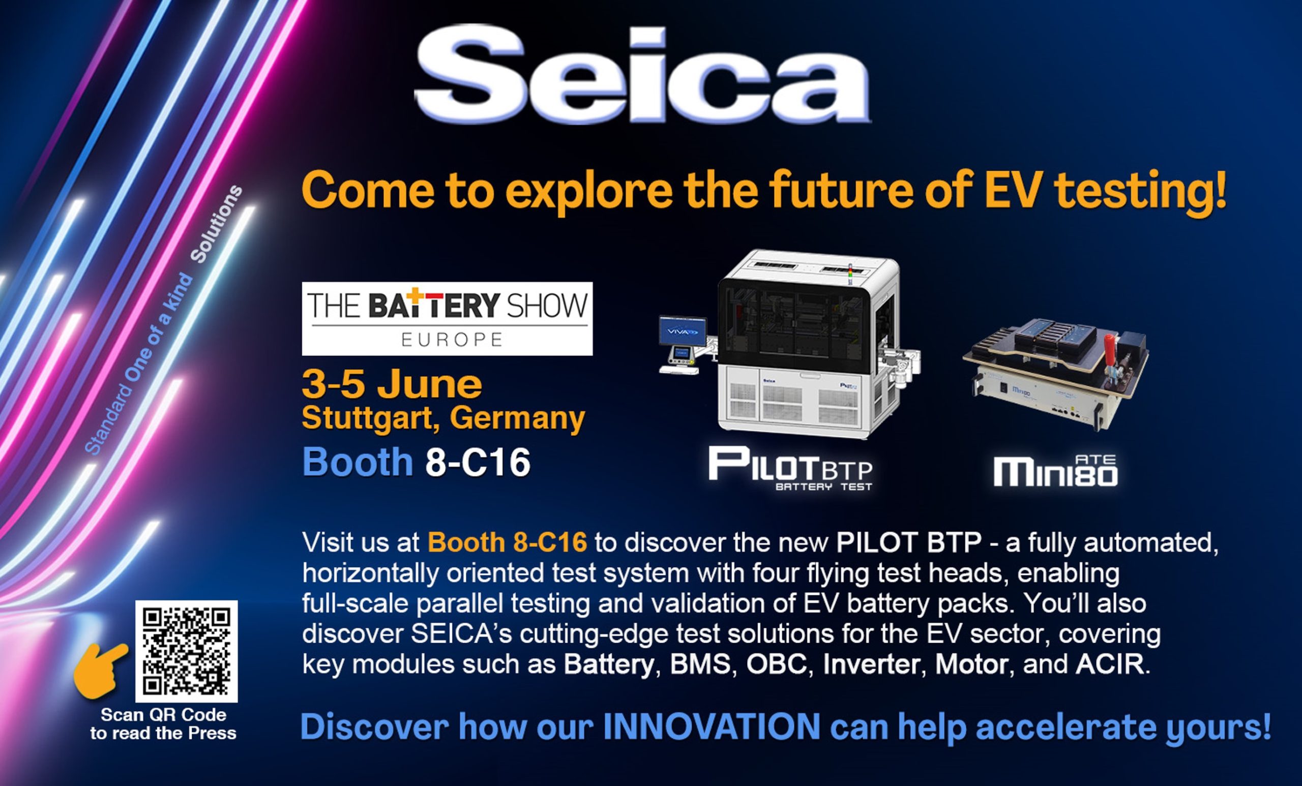 Seica at The Battery Show