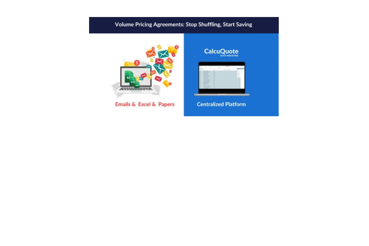 CalcuQuote Enhances Automated Volume Price Negotiation Feature to Streamline Forecast-Based Sourcing CalcuQuote Enhances Automated Volume Price Negotiation Feature to Streamline Forecast-Based Sourcing