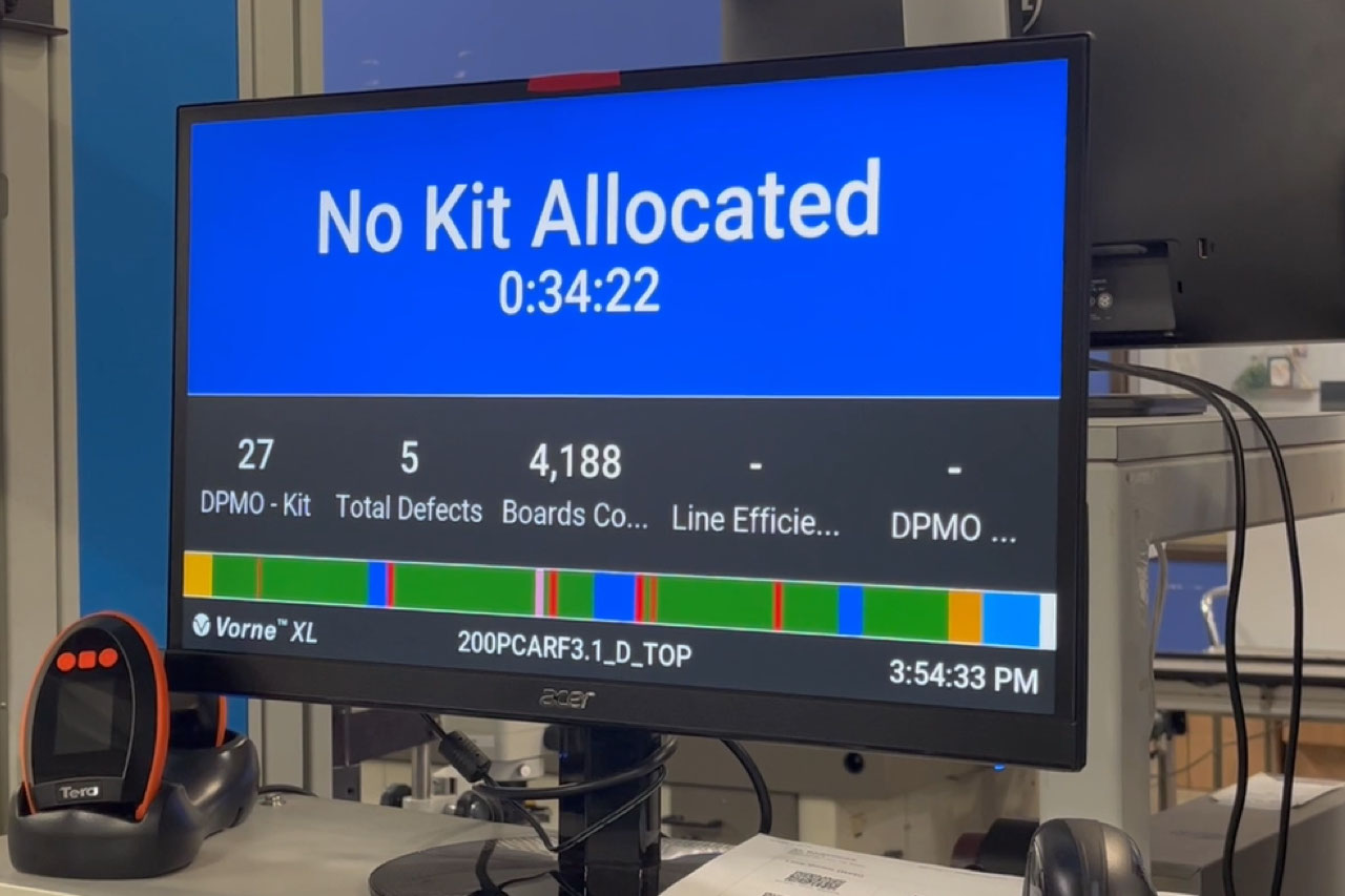 Silicon Mountain Implements Vorne XL Production Monitoring System to Boost Efficiency and Visibility Silicon Mountain Implements Vorne XL Production Monitoring System to Boost Efficiency and Visibility