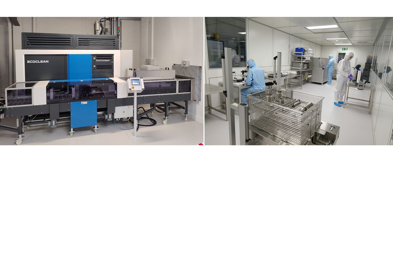 Ecoclean at parts2clean - Solutions from Coarse to High Purity Cleaning Ecoclean at parts2clean - Solutions from Coarse to High Purity Cleaning