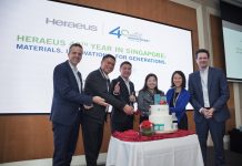 Heraeus Materials Singapore Celebrates 40 Years of Innovation and Partnership Heraeus Materials Singapore Celebrates 40 Years of Innovation and Partnership