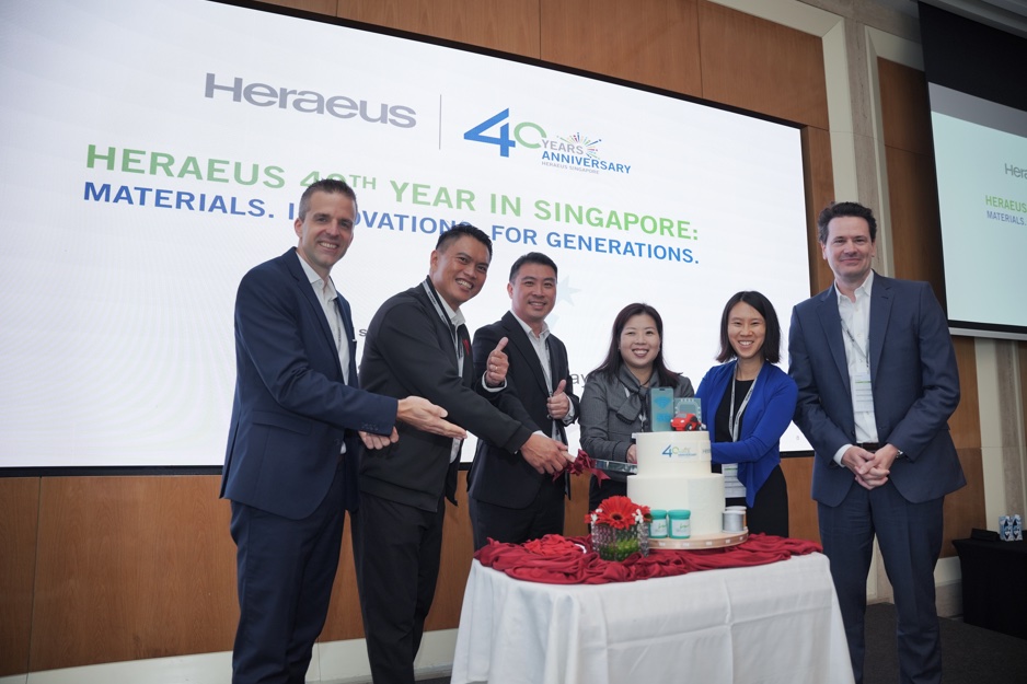 Heraeus Materials Singapore Celebrates 40 Years of Innovation and Partnership Heraeus Materials Singapore Celebrates 40 Years of Innovation and Partnership