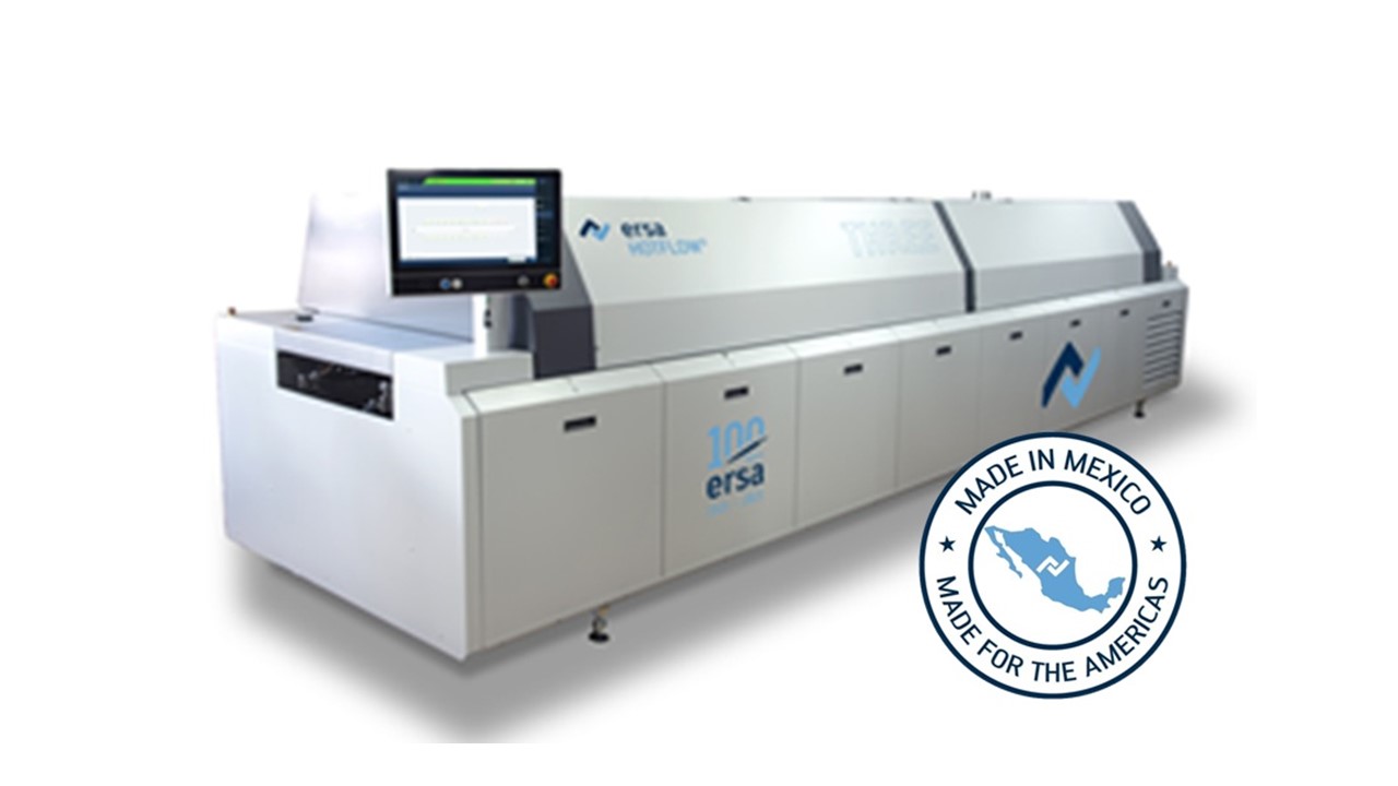 See the HOTFLOW THREE in Action – Assembled in Mexico for Mexico – at SMTA Guadalajara with Kurtz Ersa See the HOTFLOW THREE in Action – Assembled in Mexico for Mexico – at SMTA Guadalajara with Kurtz Ersa