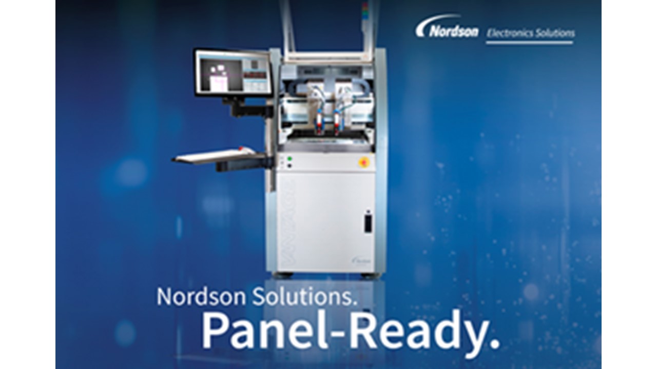 Nordson Electronics Solutions to exhibit high-yield fluid dispensing technologies for panel-level and wafer-level packaging at SEMICON Taiwan 2025 Nordson Electronics Solutions to exhibit high-yield fluid dispensing technologies for panel-level and wafer-level packaging at SEMICON Taiwan 2025