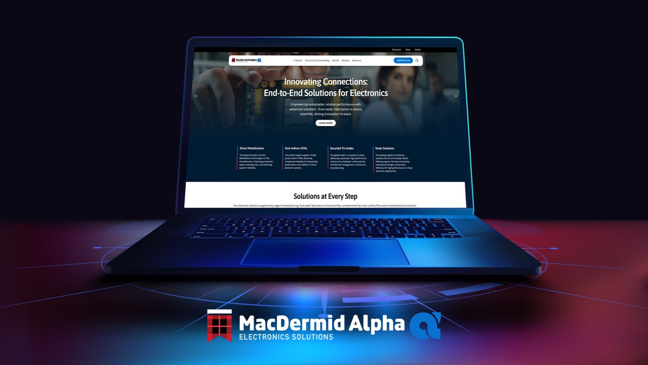 MacDermid Alpha Electronics Solutions Unveils Unified Global Website to Deepen Customer, Talent, and Stakeholder Engagement MacDermid Alpha Electronics Solutions Unveils Unified Global Website to Deepen Customer, Talent, and Stakeholder Engagement
