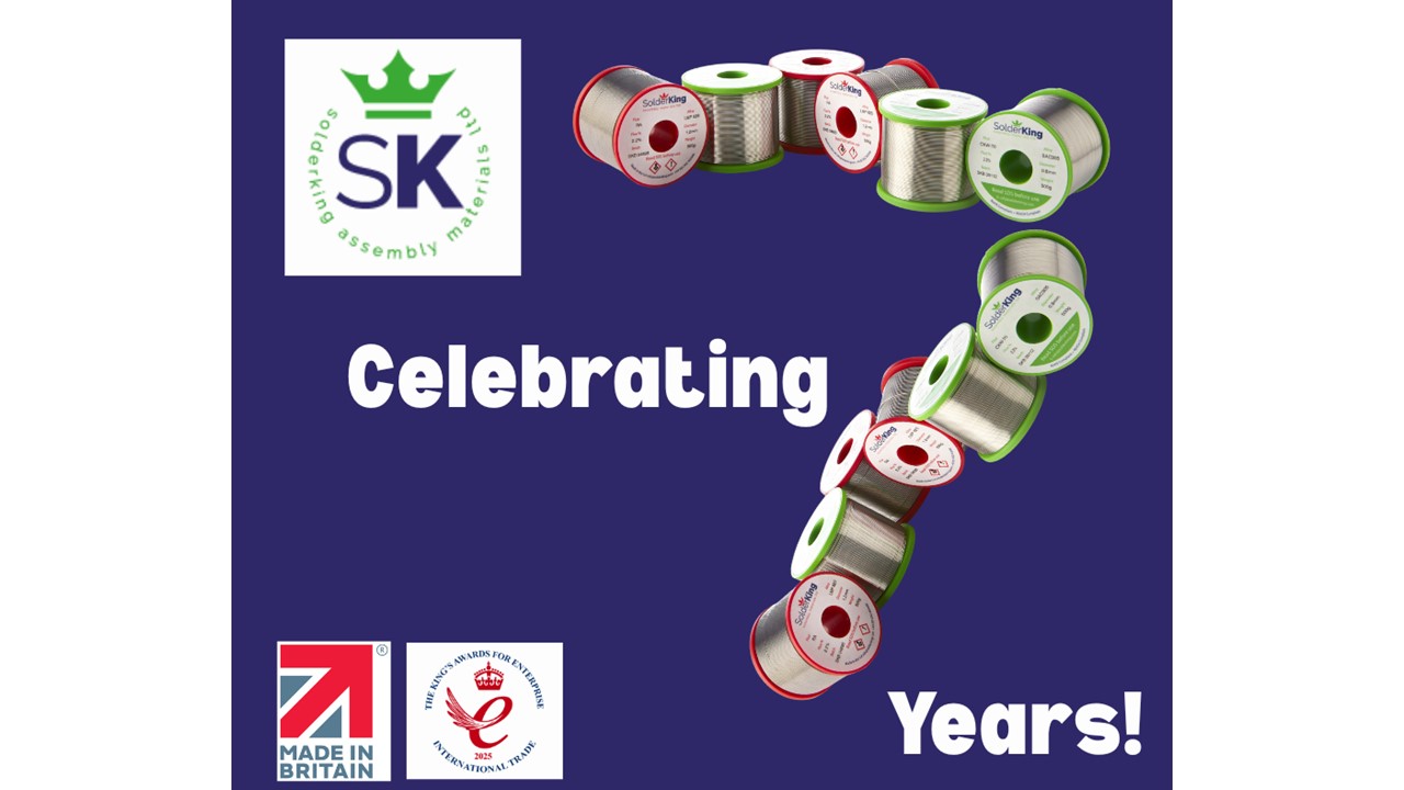 SolderKing Marks Seven Years of Growth and International Recognition SolderKing Marks Seven Years of Growth and International Recognition