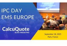 CalcuQuote Showcases Connected Supply Chain Ecosystem at IPC Day EMS Europe 2025 CalcuQuote Showcases Connected Supply Chain Ecosystem at IPC Day EMS Europe 2025