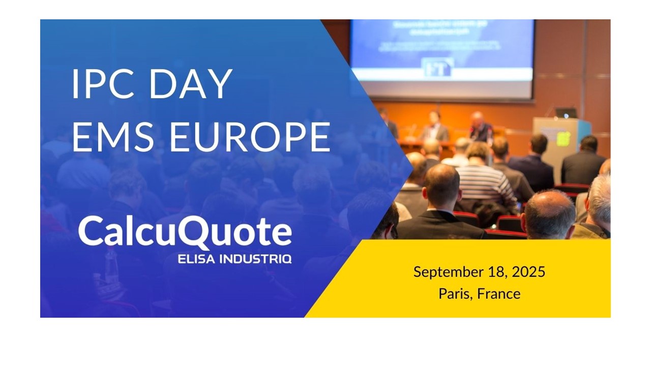 CalcuQuote Showcases Connected Supply Chain Ecosystem at IPC Day EMS Europe 2025