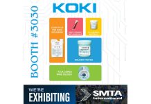 KOKI to Exhibit at SMTAI 2025 and Showcase Crack Free & Moisture Resistant Solder Paste KOKI to Exhibit at SMTAI 2025 and Showcase Crack Free & Moisture Resistant Solder Paste