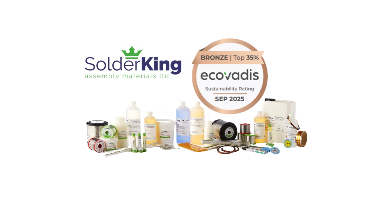 SolderKing Earns Bronze EcoVadis Medal for Second Consecutive Year SolderKing Earns Bronze EcoVadis Medal for Second Consecutive Year