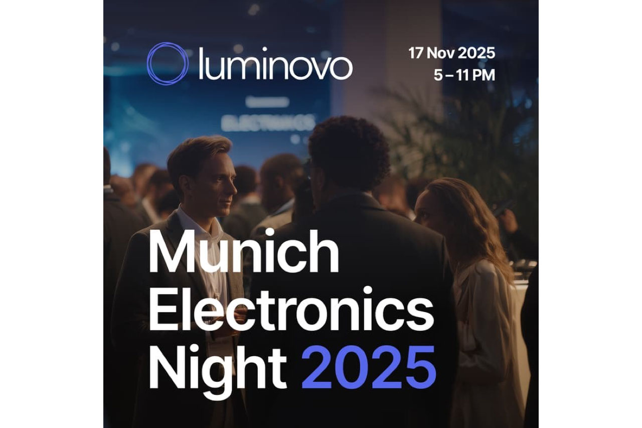Where Innovation Meets Insight: Luminovo Hosts Premier Munich Electronics Night 2025 Ahead of productronica Where Innovation Meets Insight: Luminovo Hosts Premier Munich Electronics Night 2025 Ahead of productronica