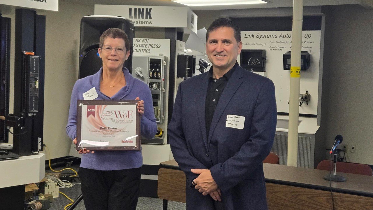 KYZEN’s Beth Bivins Honored as MetalForming Magazine’s 2025 Woman of Excellence KYZEN’s Beth Bivins Honored as MetalForming Magazine’s 2025 Woman of Excellence