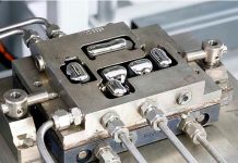 Perfect Interaction Between Nozzle and Titanium Soldering Mask Increases Precision and Reproducibility in Mini Wave Soldering Perfect Interaction Between Nozzle and Titanium Soldering Mask Increases Precision and Reproducibility in Mini Wave Soldering