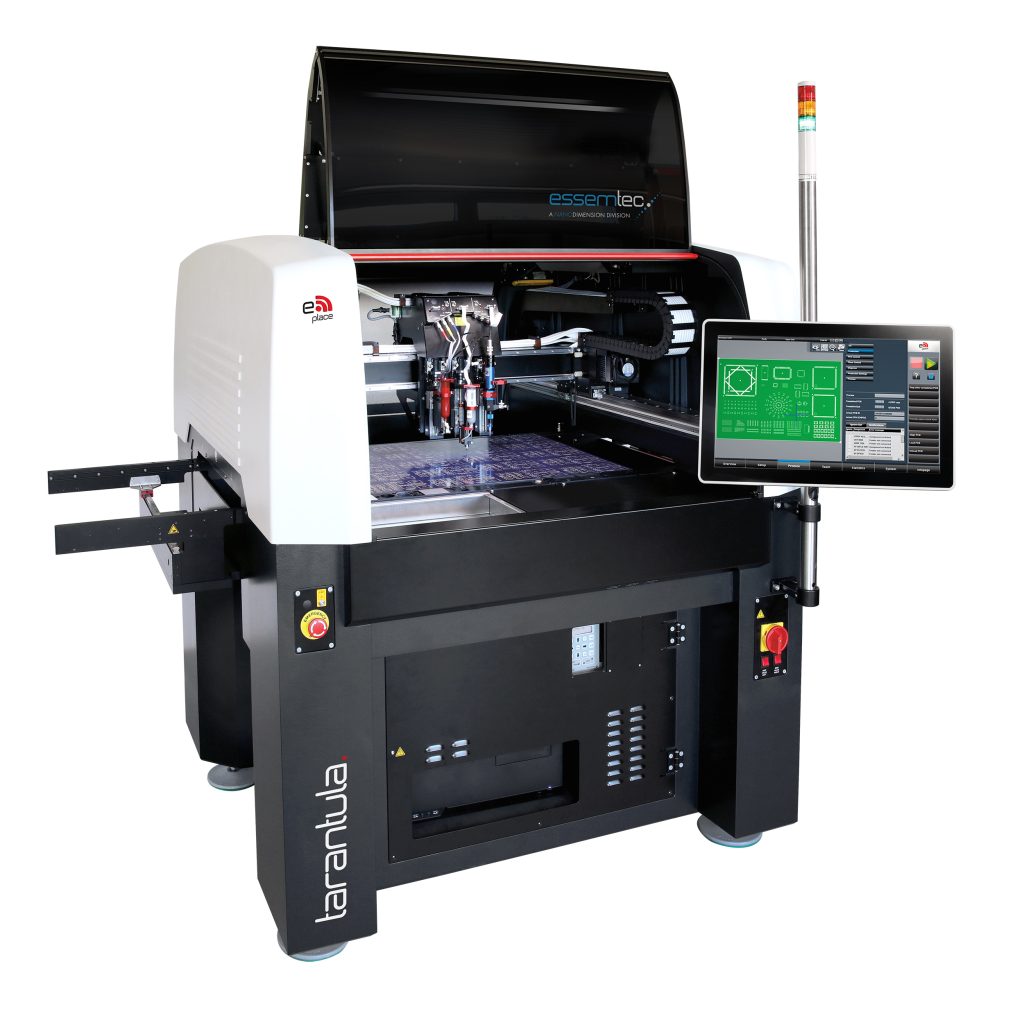 Tarantula with High Speed Solder Paste Jetting, Glue Jetting and contact dispensing