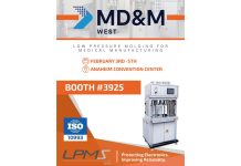 LPMS USA to Showcase Live Low Pressure Molding Demonstrations and ISO 10993 Certified Medical-Grade Resins at MD&M West 2026