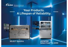 Nordson Electronics Solutions to Exhibit Innovations for Conformal Coating and Selective Soldering at APEX Expo 2026 Booth # 1831 Nordson Electronics Solutions to exhibit innovations for conformal coating and selective soldering at APEX Expo 2026 booth # 1831