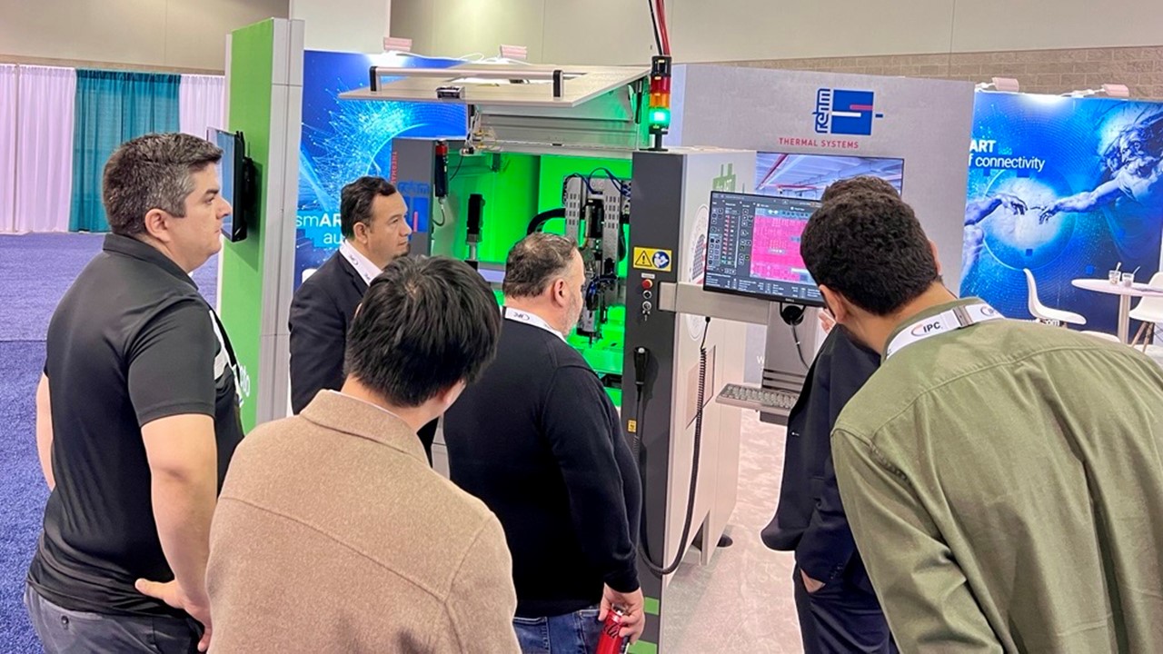 Rehm Showcases Future Technologies for Electronics Manufacturing live at APEX EXPO 2026