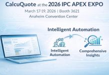 CalcuQuote to Showcase Intelligent Sourcing and Quoting Solutions at 2026 APEX EXPO CalcuQuote to Showcase Intelligent Sourcing and Quoting Solutions at 2026 APEX EXPO