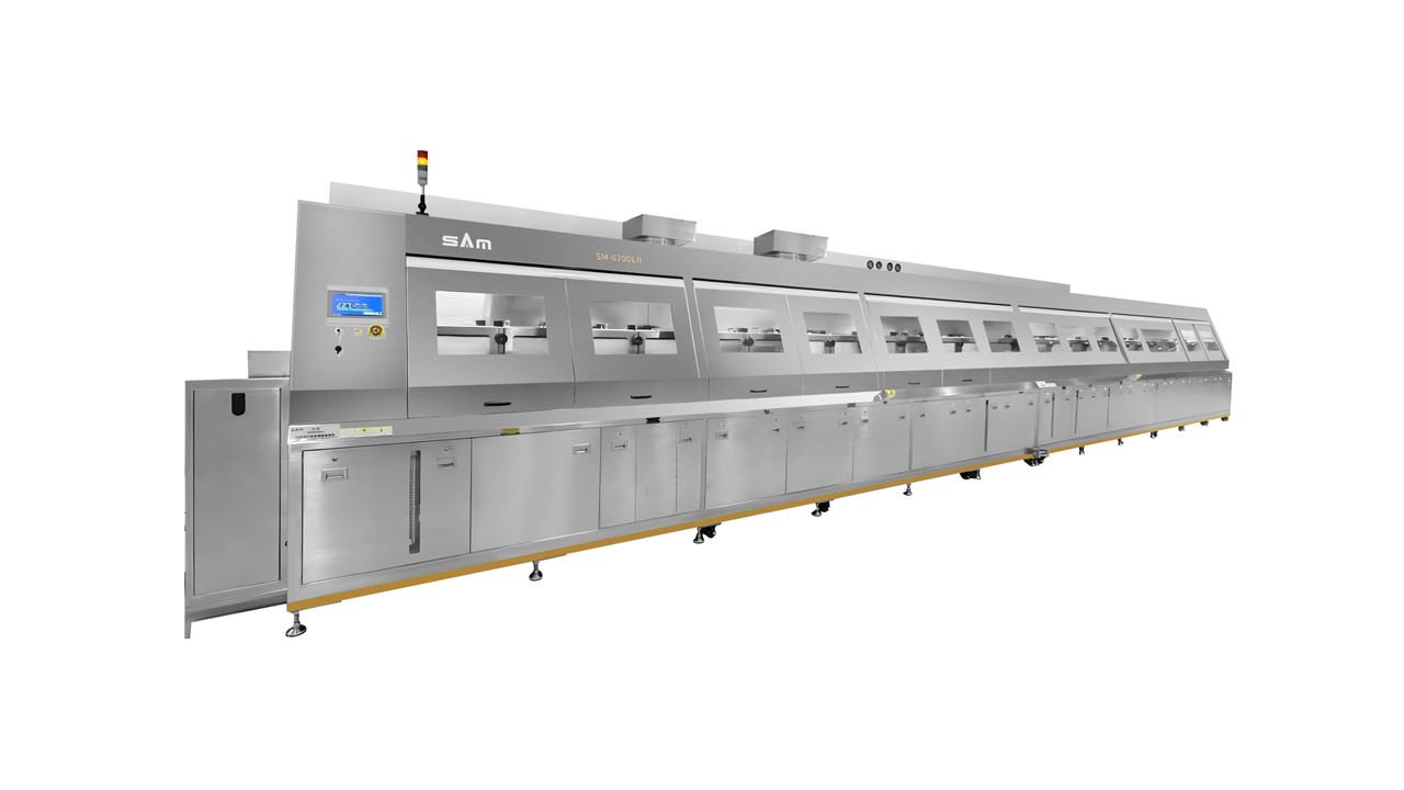 Shenzhen SAM Electronic Equipment to Debut New SM-6700LII Inline Cleaning System for AI Server Motherboards at APEX 2026