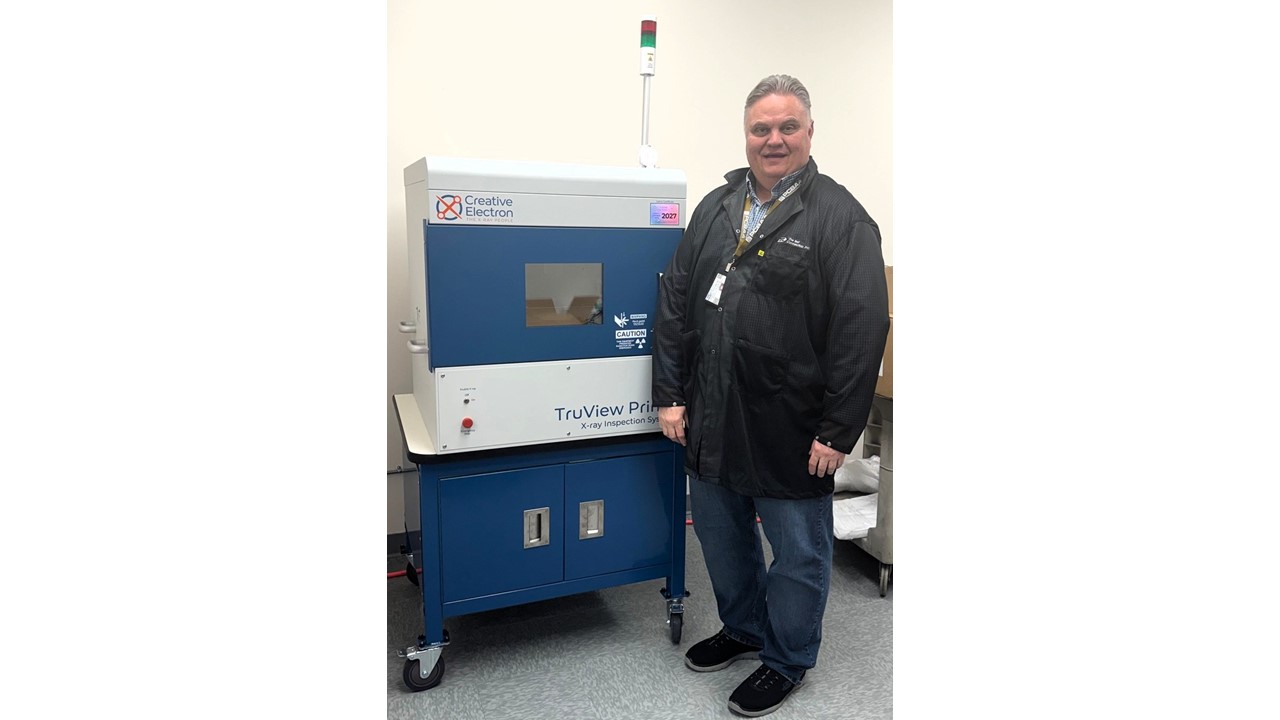 The Test Connection, Inc. Adds Creative Electron Prime TruVision™ X-ray and CT System for Deeper Failure Analysis The Test Connection, Inc. Adds Creative Electron Prime TruVision™ X-ray and CT System for Deeper Failure Analysis