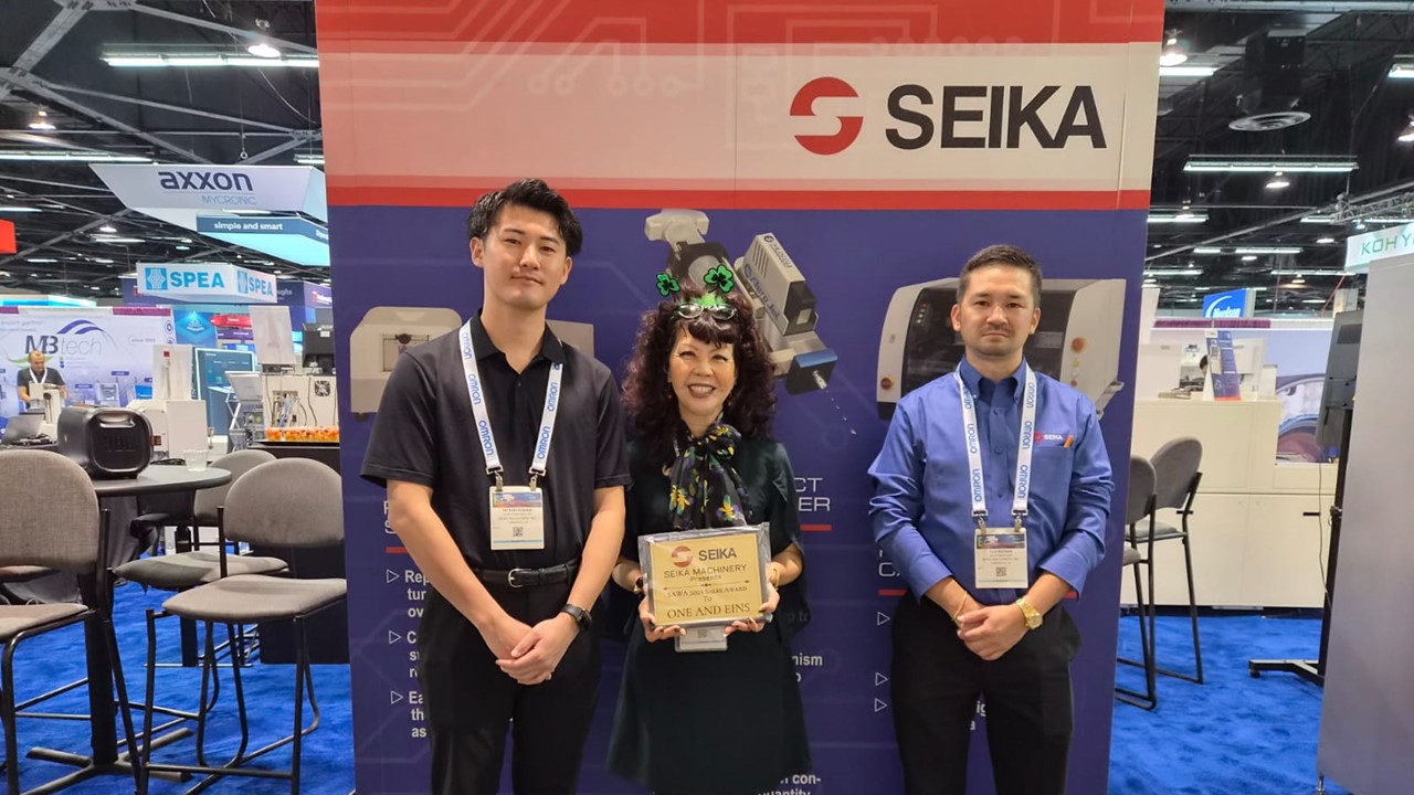 Seika Machinery Recognizes Top Sales Representatives at APEX 2026 Training Meeting Seika Machinery Recognizes Top Sales Representatives at APEX 2026 Training Meeting