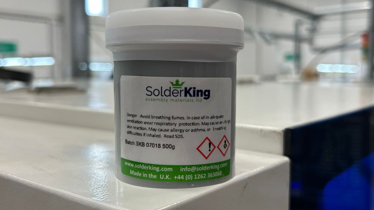 SolderKing Expands Solder Paste Range with SAC0307 Low-Silver Alloy Option