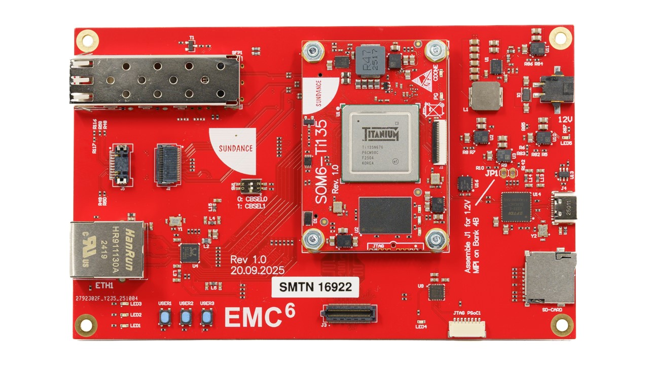 Thermal-Efficient Efinix Titanium Ti135 Eval Board for Next-level Edge Computing Thermal-Efficient Efinix Titanium Ti135 Eval Board for Next-level Edge Computing