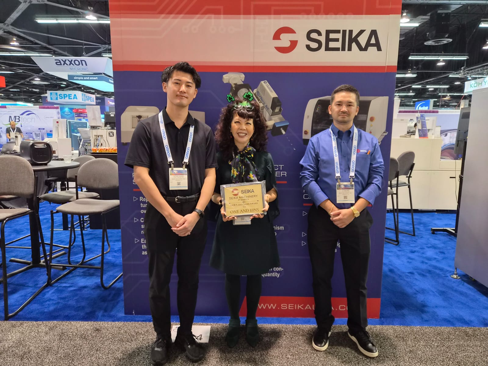 Seika Machinery Recognizes Top Sales Representatives