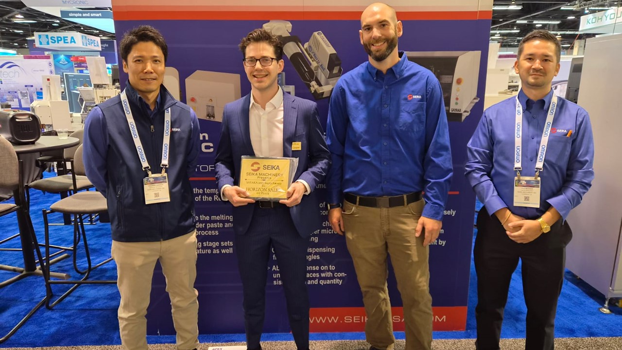 Horizon Sales Earns #1 Sayaka PCB Router Sales Award for 2025 Horizon Sales Earns #1 Sayaka PCB Router Sales Award for 2025